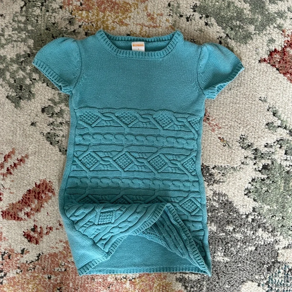 Gymboree Sweater Dress Size 4 Girl 100% Cotton GUC